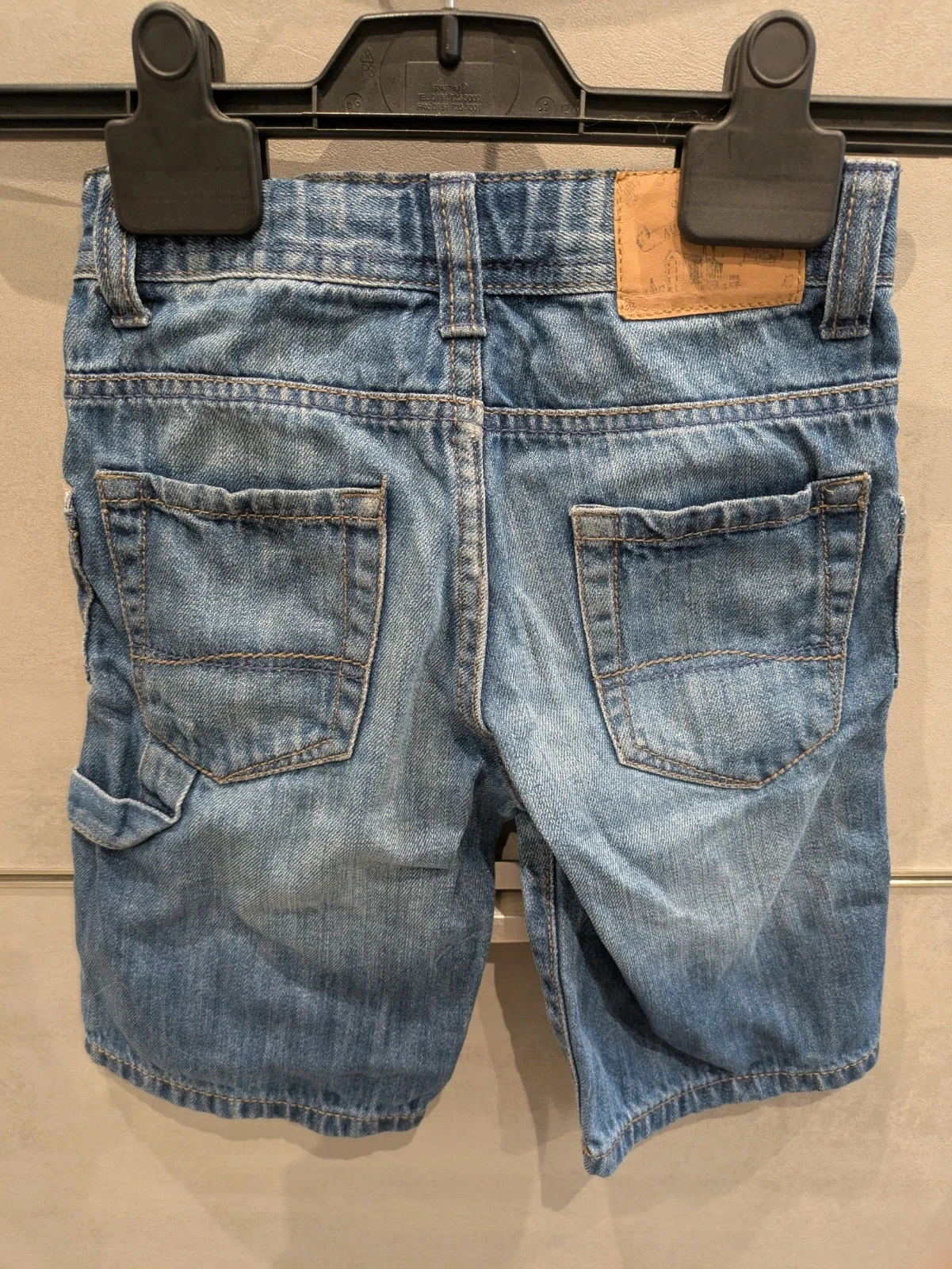 Short jeans taille 3/4 ans – photo 2